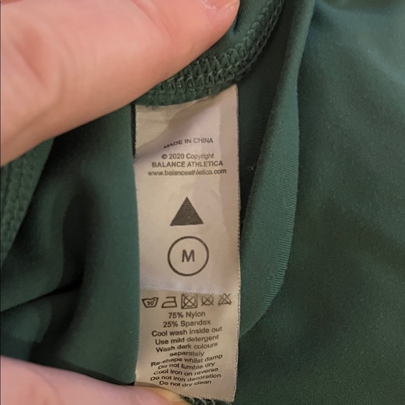 Balance Women's Green Leggings - Picture 4 of 4